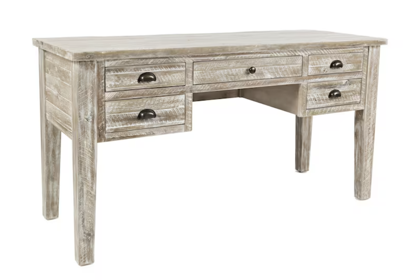 rustic office desk
