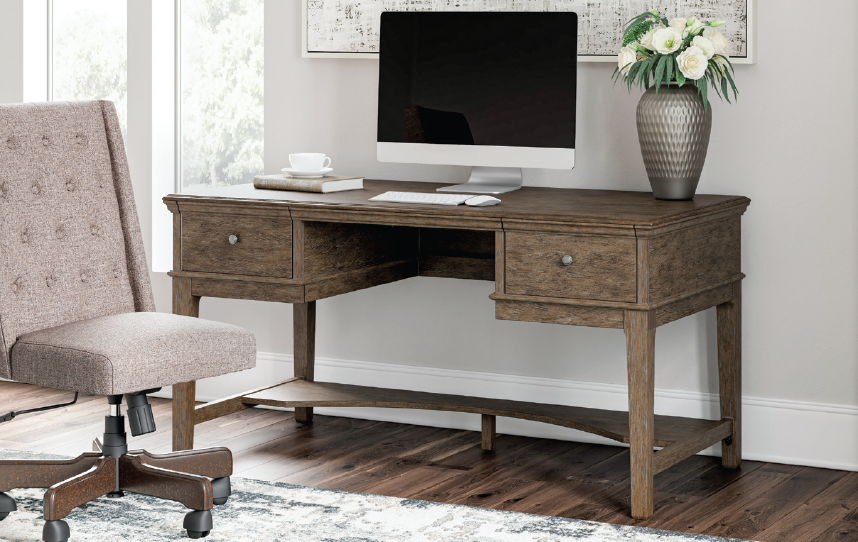 retro home office desk