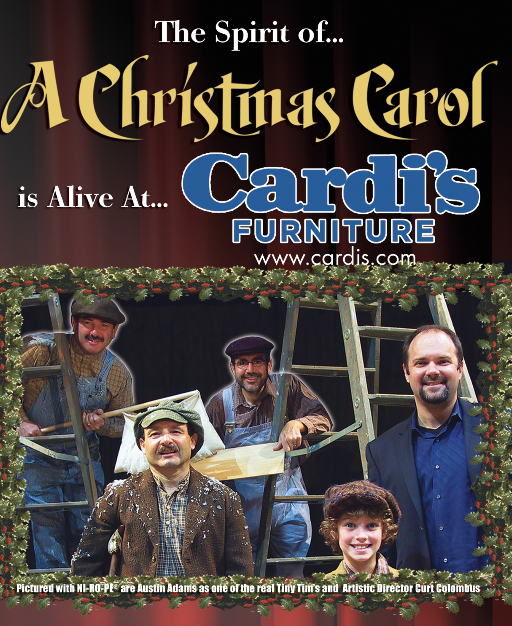 The Spirit of A Christmas Carol at Cardi's Furniture