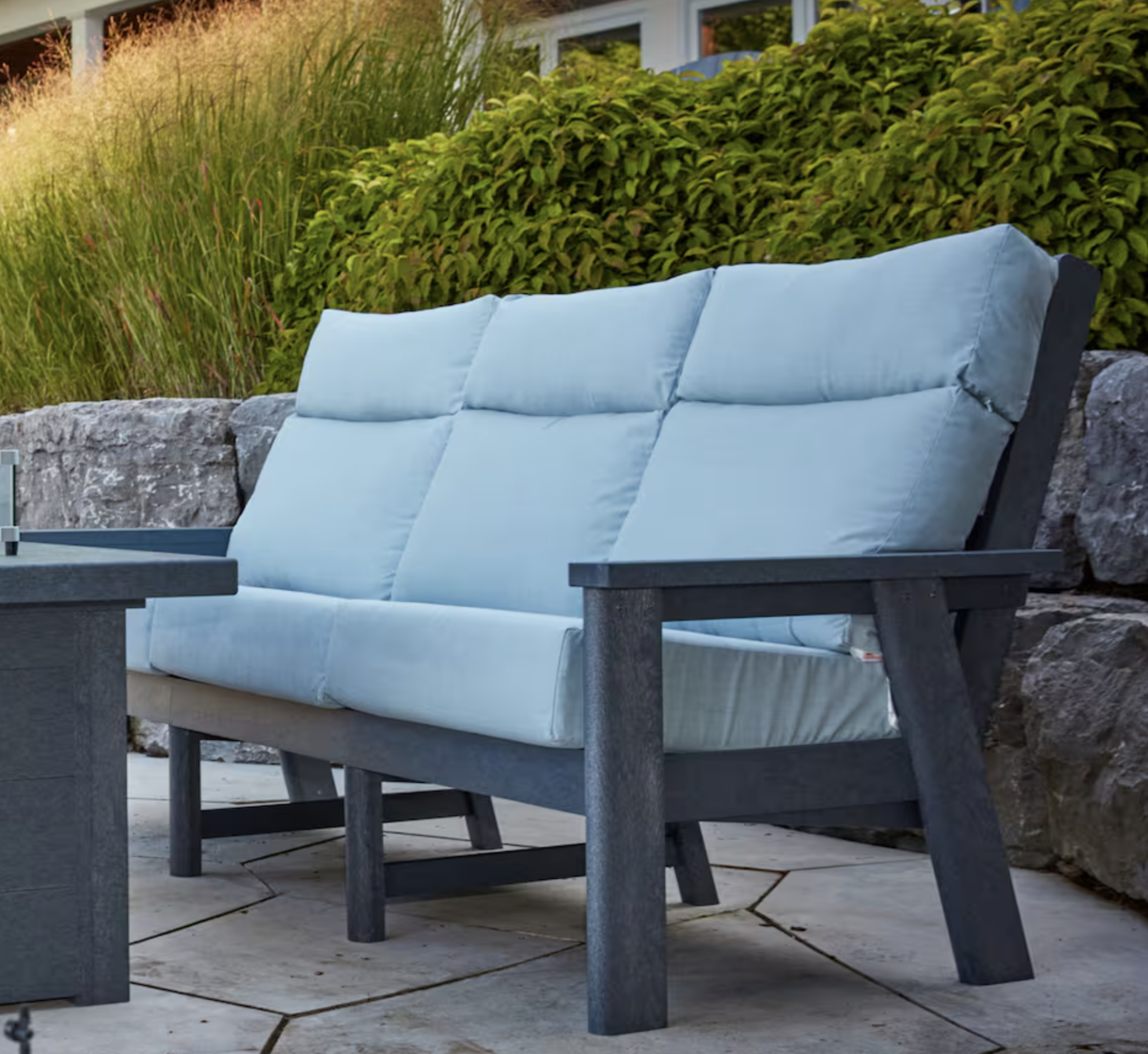 3-seat patio sofa