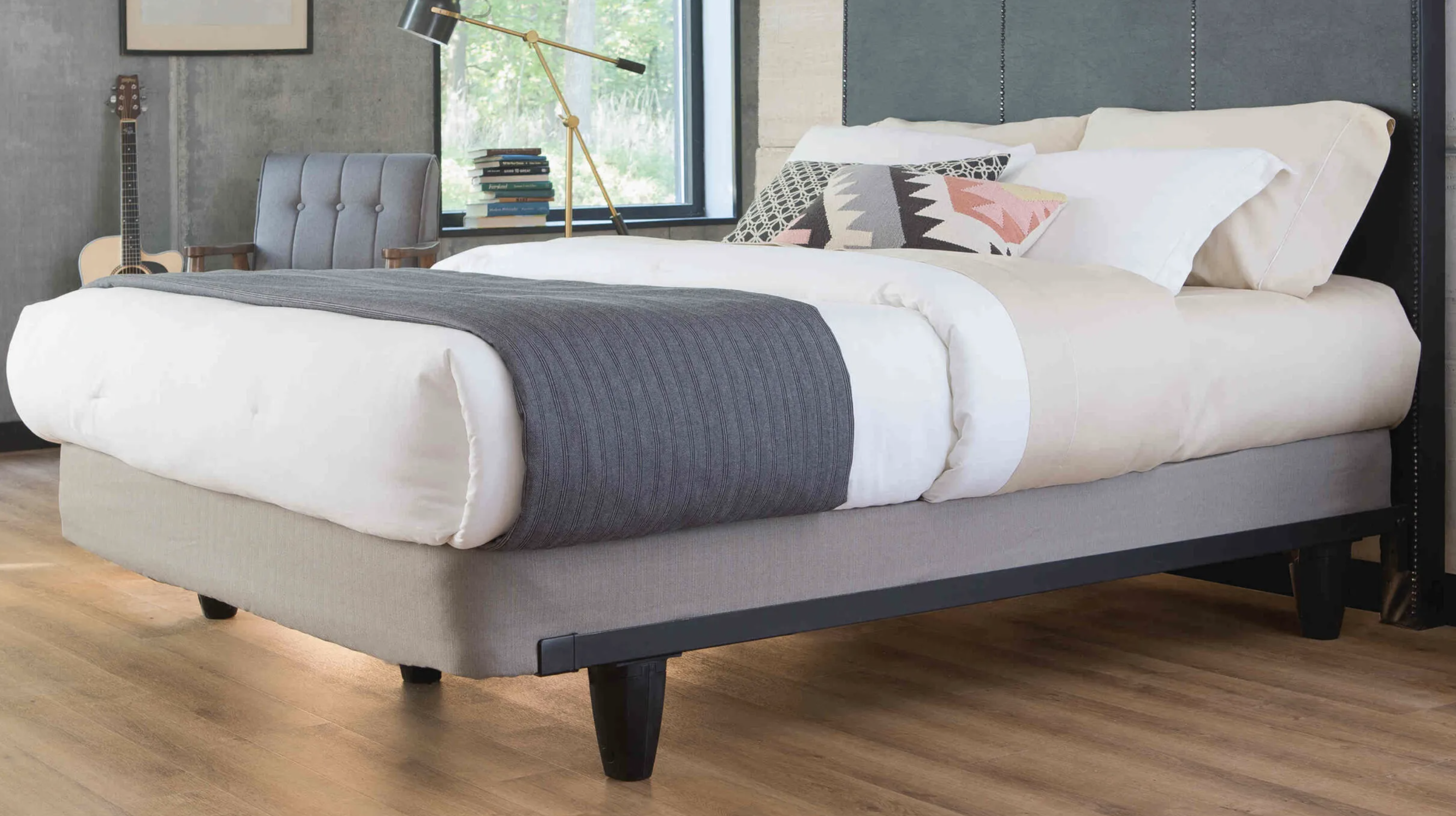 EnGauge® bedframe holding a mattress