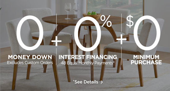 0 money down, 0 interest financing