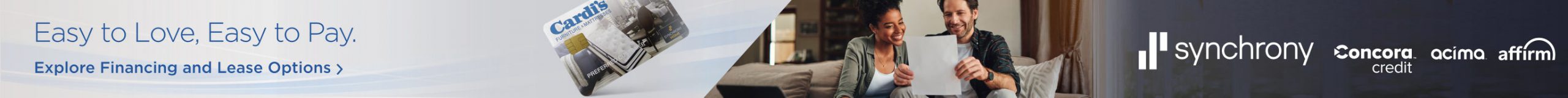 Explore financing and lease options