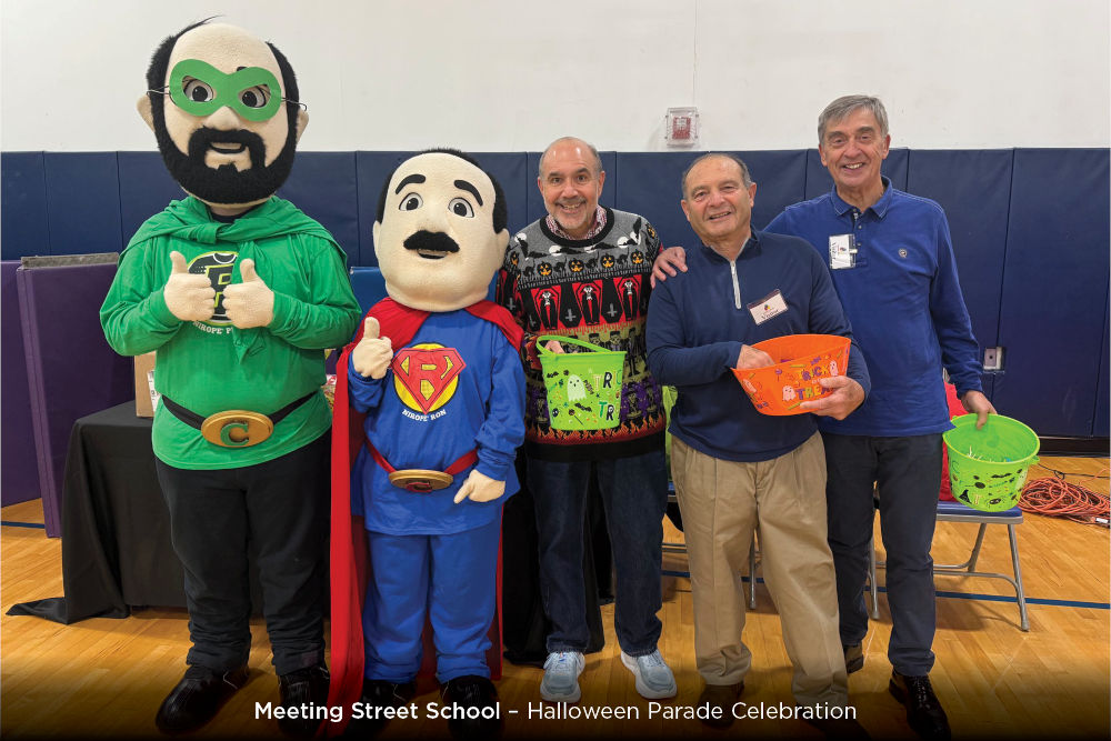 Meeting Street School - Halloween parade celebration