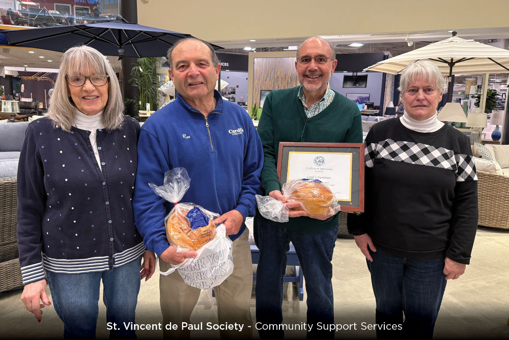 St. Vincent de Paul Society - Community support services