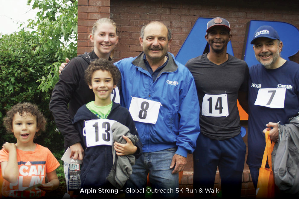 Arpin Strong - Global outreach 5k run and walk