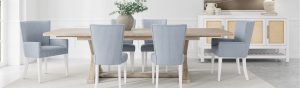 dining room table and chair set