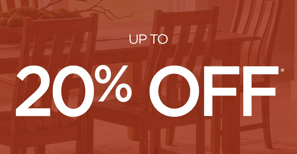 Up to 20% Off during our Fall Festival Savings