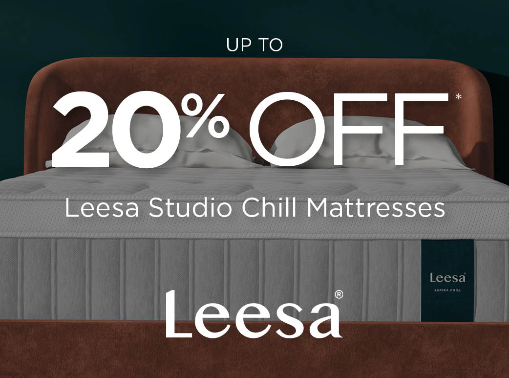 20% off Leesa Studio Chill mattresses